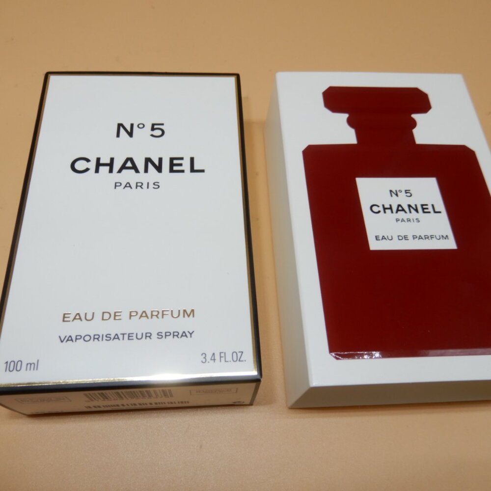 Chanel No 5 Paris RED Ltd Edition Eau De Parfume 100ml 3.4 oz NEW